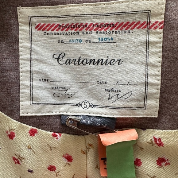 Cartonnier blazer size small - Picture 3 of 8